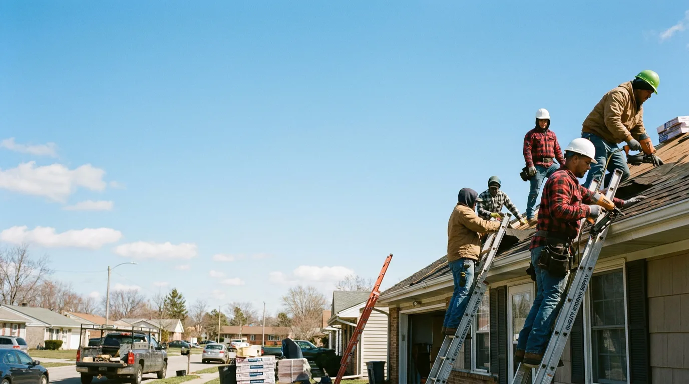 Roofing in Ridott, IL near me